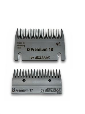 Kerbl Premium Schermesser-Set Rind 18/17 Zähne für Schermaschine