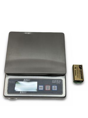 KERN FOB 0.5K-4NS Tischwaage 500 g 0,1 g Digitale Feinwaage Edelstahl