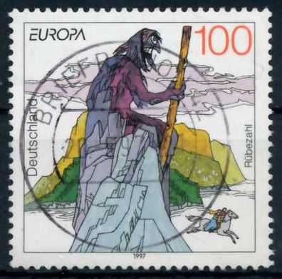 BRD BUND 1997 Nr 1916 zentrisch gestempelt X6AD51A