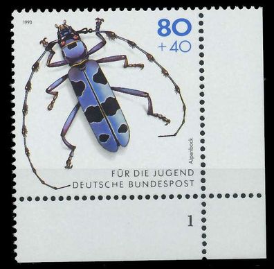 BRD 1993 Nr 1666 postfrisch Formnummer 1 X7E2116