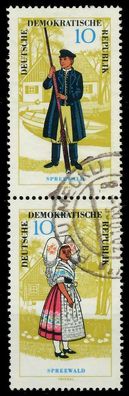 DDR Zusammendruck Nr SZd67 gestempelt SENKR PAAR X11B1C2