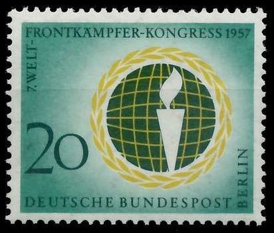 BERLIN 1957 Nr 177 postfrisch S26416E