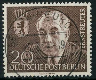 BERLIN 1954 Nr 115 zentrisch gestempelt X64217A