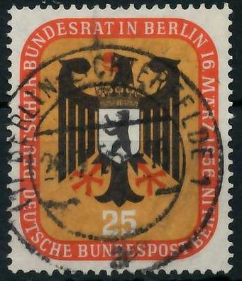 BERLIN 1956 Nr 137 zentrisch gestempelt X6421A6