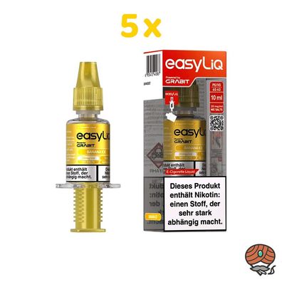 EasyLiQ by Grabit Banana Ice 20mg/ml Nikotinsalz, 5x 10ml Liquid