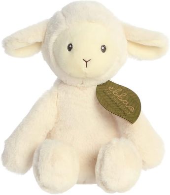 Aurora, 23355, Ebba Baby Eco LaurinLamm, 32cm, Eco-Friendly Plüschtier, Weiß, 26442