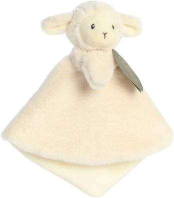 Aurora, 23361, Ebba Baby Eco Laurin Lamb Schmusetuch, 30cm, Eco-Friendly Plüschtier,