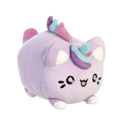 Aurora, 14289, Tasty Peach Lavender Dream Meowchi, 18cm, Eco-Friendly Plüschtier