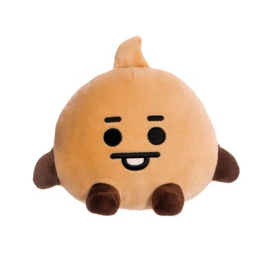 AURORA, 61475, BT21 Official Merchandise, Baby SHOOKY Sitzende Puppe, 20,3 cm, Plüsch