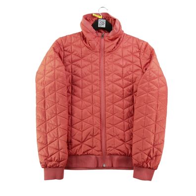 Under Armour Damen Steppjacke Körperbetonte Passform Rosa Größe M #QWE1201