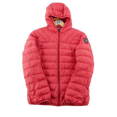 Napapijri Steppjacke Damen Regular Fit Rot Größe XS #QWE1976