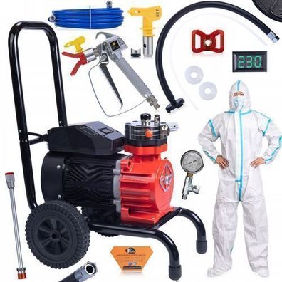 Rosfix Farbspritzgerät Strong Storm RSS05 – 3500W 22MPa 18L/min Set