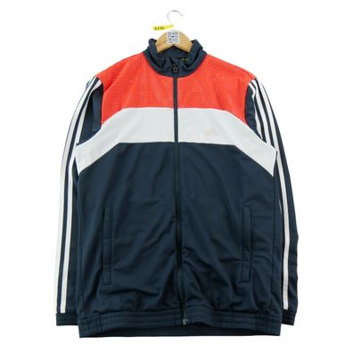 Adidas Herrenjacke Marine Sportswear leichte Jacke Größe M #QWE1299