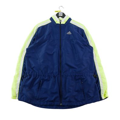 Adidas Damen Windjacke Sportswear Retro Y2K Größe L #QWE1076