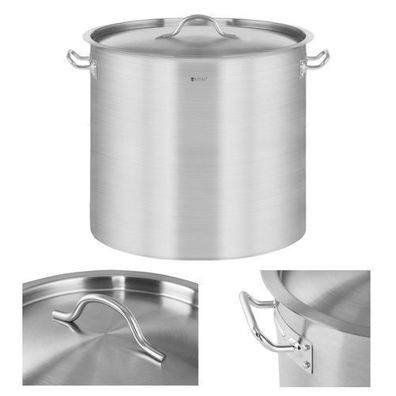 Gastronorm-Topf mit Deckel, Edelstahl, für Induktionsherde, 21 l