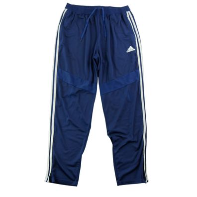 Adidas Herren Joggingshose 3-Stripes Dunkelblau Größe XL #QWE0025