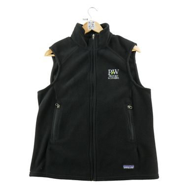 Patagonia Damen Synchilla Fleecejacke Schwarz Größe XL #QWE7228
