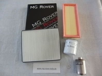 Filterpaket Inspektionspaket Rover 400 414 45 Ölfilter Luft filter Pollenfilter