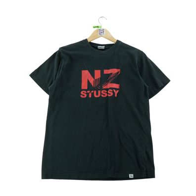 Stüssy Herren T-Shirt kurzarm Größe M #QWE4119