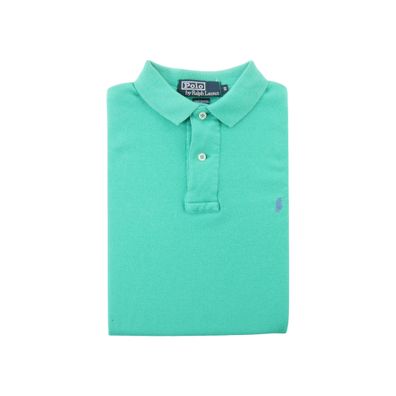 Polo Ralph Lauren Herren Kurzarm Polo Custom Fit Größe S #QWE1562