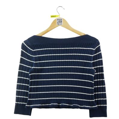 Lauren Ralph Lauren Damen Pullover Blau Größe M #QWE1443