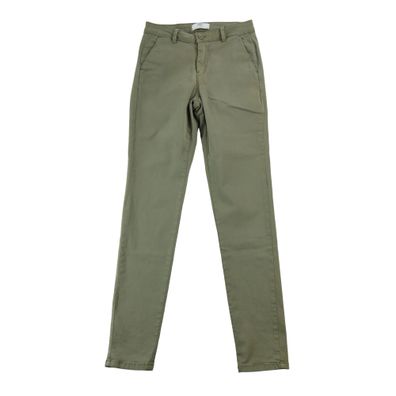 Le Temps des Cerises Damenhose Khaki Größe W26/L30 #QWE4184
