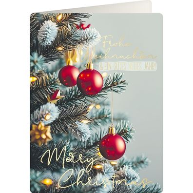 Sheepworld AG Weihnachtskarten Grusskarte Kugel Frohe Weihnachten Neuware