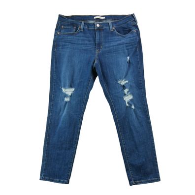 Levi Strauss Damen Boyfriend Jeans Größe W27/L27 #QWE0130