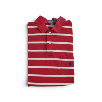 Polo Ralph Lauren Herren Mesh Pony Kurzarm Polo Größe M #QWE1871