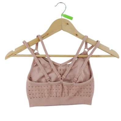 Gymshark Damen Yoga-BH Rosa Größe XS #QWE4388