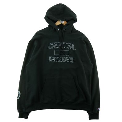 Champion Herren Kapuzenpullover Schwarz