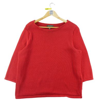 Polo Ralph Lauren Damenpullover Rot Größe 2XL #QWE1498
