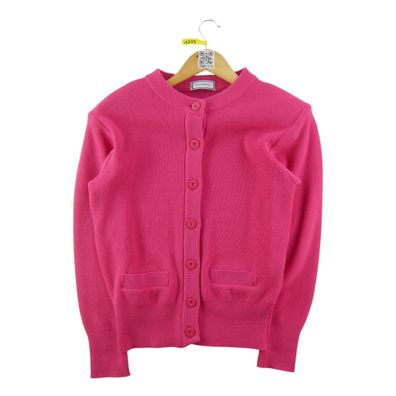 Damen Weste Yves Saint-Laurent Vintage Cardigan Rosa Größe M #QWE1279