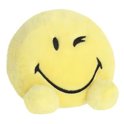 Aurora, 44301, Smiley Official Merchandise, Wink Smiley, 5In, Soft Toy, Yellow