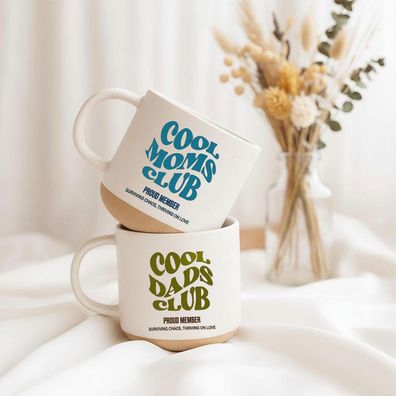 Funny Mom Gift For Mom Friend Tasse Cool Moms Club Neue Mama Geburt Babyparty