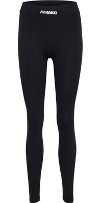 Hummel Damen Leggings Hmlelemental Cotton Hw Tights 228770
