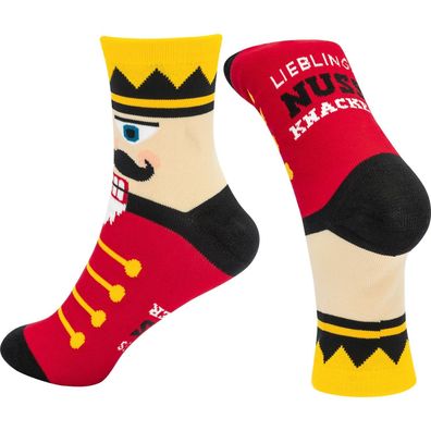 Sheepworld Winter 2026 Zaubersocken für Männer Gr. 41-46 Nussknacker Neuware