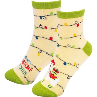 Sheepworld Winter 2026 Zaubersocken für Frauen Gr. 36-40 Lama Neuware
