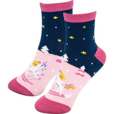 Sheepworld Winter 2026 Zaubersocken für Kinder Gr. 30-35 Einhorn Neuware