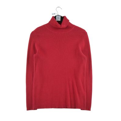 Lauren Ralph Lauren Damen Roter Rollkragenpullover Größe XL #QWE7174