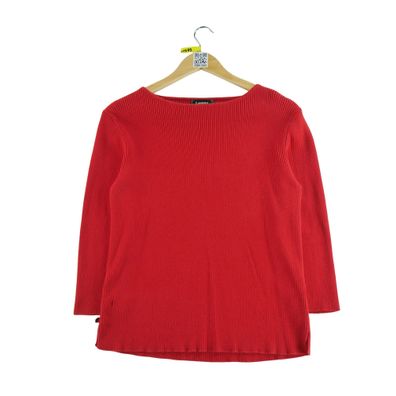 Lauren Ralph Lauren Roter Damenpullover Größe L #QWE1685