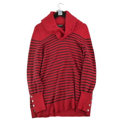 Lauren Ralph Lauren Damen Roter Pullover Größe L #QWE3155