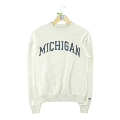 Champion Damen University of Michigan Sweatshirt Größe XS #QWE0744