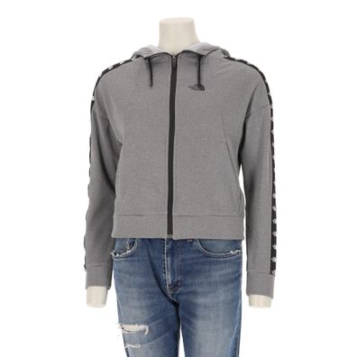 Frauensweatshirt mit Kapuze The North Face Full Zip Grau Größe M #QWE3716