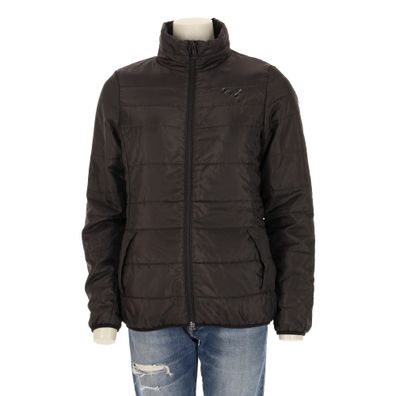 Puma Damen Schwarzer Steppmantel Größe S #QWE0560