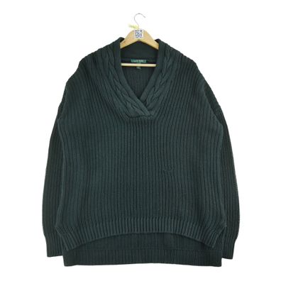 Lauren Ralph Lauren Damen Schwarzer Pullover Größe XL #QWE1954