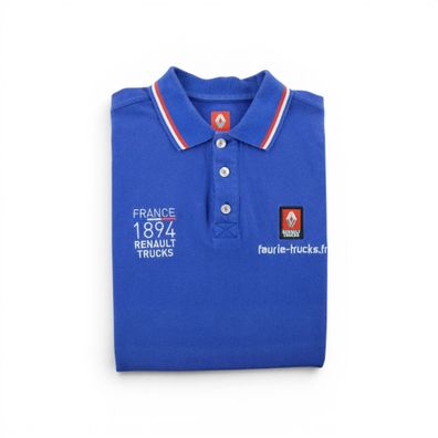 Renault Trucks Kurzarm Poloshirt Herren Größe L #QWE0470