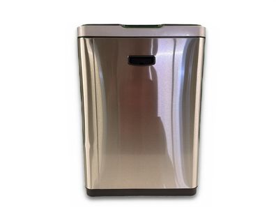 EKO Mirage Sensor-Mülleimer 45 L Edelstahl mit Soft-Close-Deckel