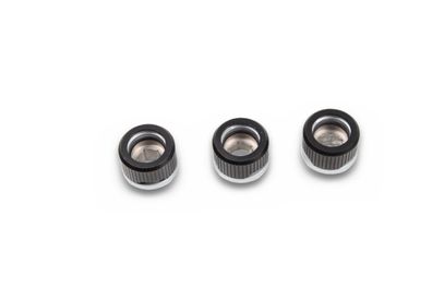 EK Quantum Torque HTC 14 Anschluss 3er Set schwarz für 14 mm Hardtubes