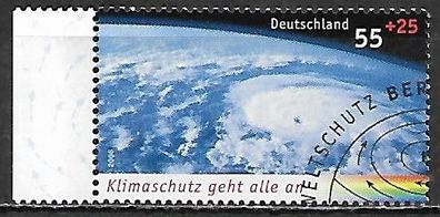 BRD gestempelt Michel-Nummer 2508 linkes Seitentrandstück